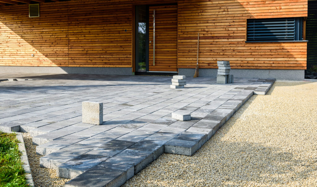block paving driveway installation in barnstaple