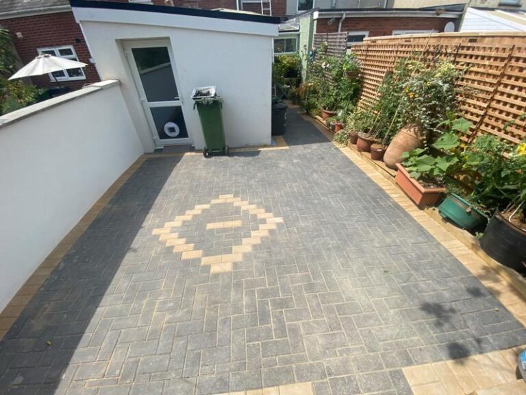 block paved patio exeter 3